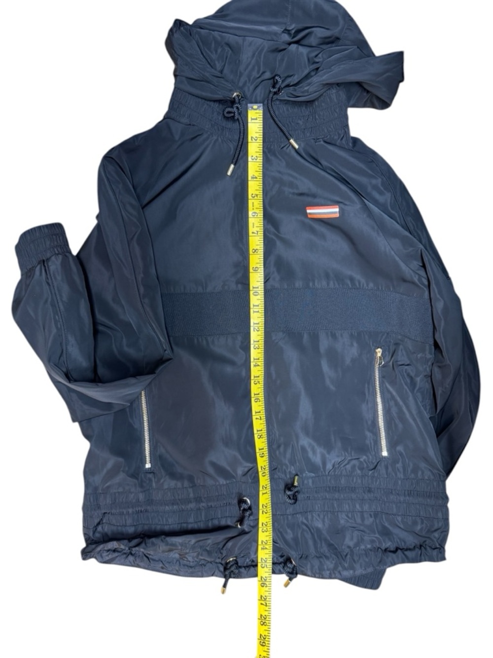 P.E NATION Baseline Endurance Man Down Jacket Black Size XS Athleisure Oversized - Picture 15 of 16